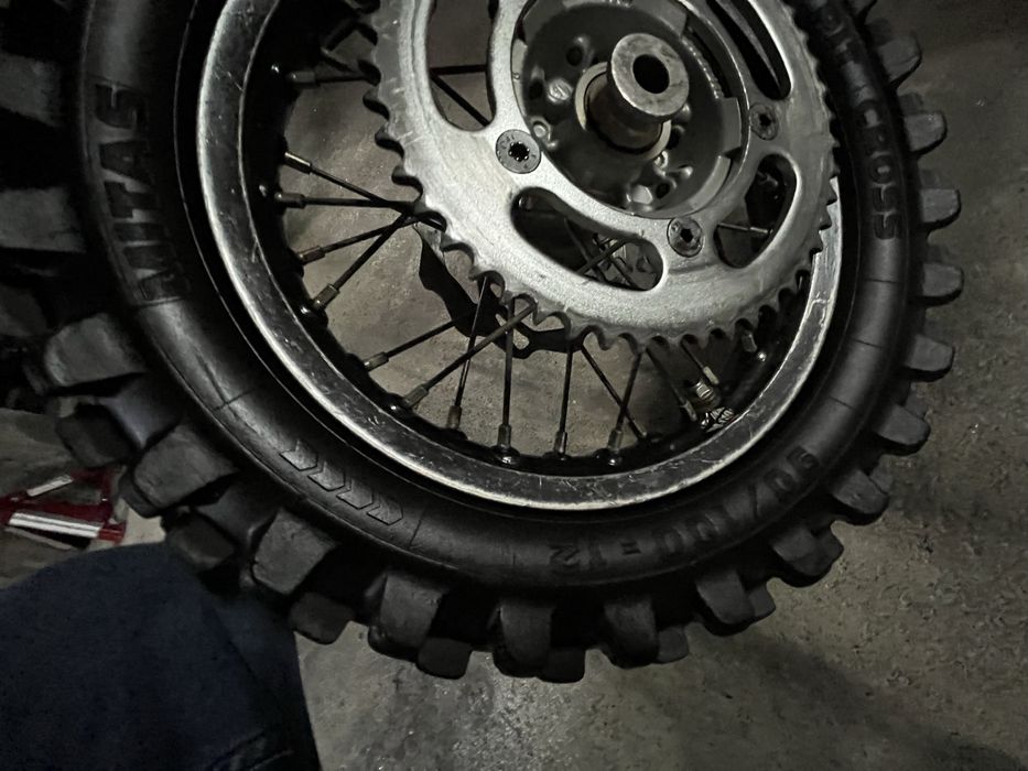 Rodas e balao escape Ktm sx65