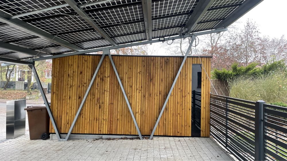 Domek narzędziowy Modrzew