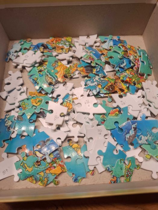 Puzzle 3D globus 108elementów