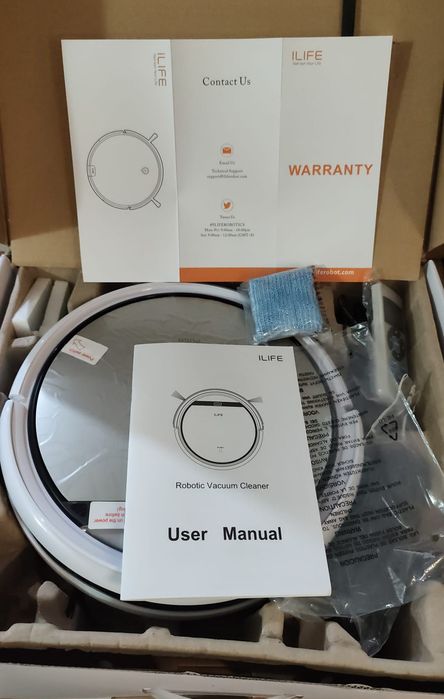 Robô aspirador com mopa ILIFE V5