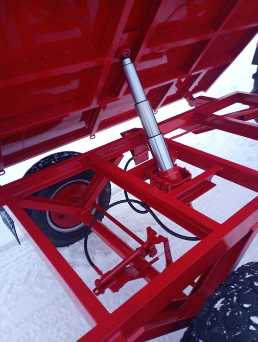 Przyczepa wywrotka kiper 3str. Ład ok 3.5t