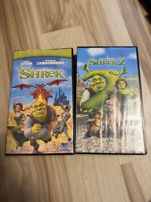 Shrek i Shrek 2 na VHS