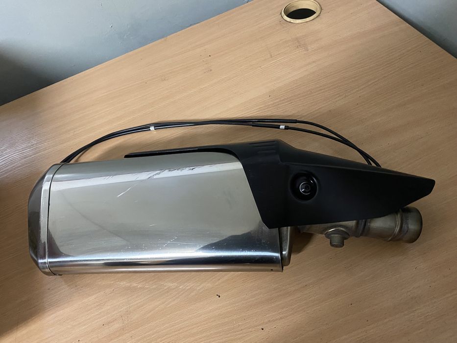 Kawasaki ninja ZX6R wydech tłumik osłona sonda lambda