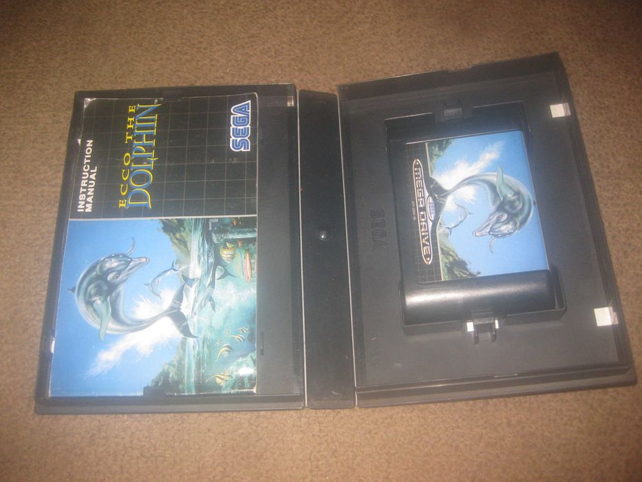 Jogo "Ecco The Dolphin" para Sega Mega Drive/Completo!