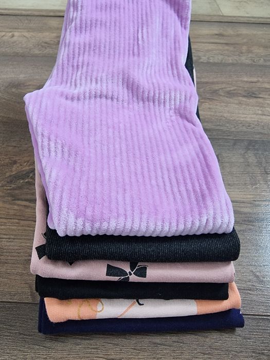 Legginsy 6 sztuk dziewczęce 116