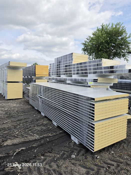 Płyty Warstwowe PIR – Nowe | Końcówki Produkcyjne | od 29 zł/m²