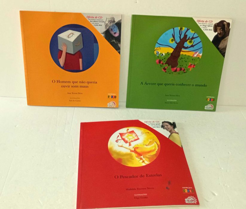 Livros da Família Galaró (livros + CD)