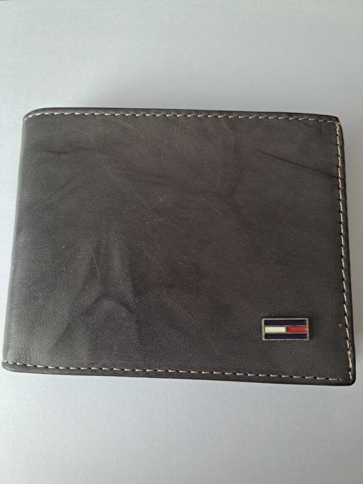 Portfel skórzany Młodzieżowy - Męski - Skóra-Nowy