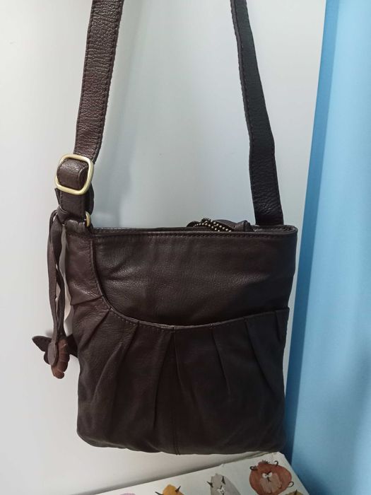 Сумка кросбоді Next. Натуральна, добротна шкіра