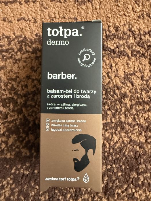 Tołpa barber balsam-żel do twarzy z zarostem i brodą