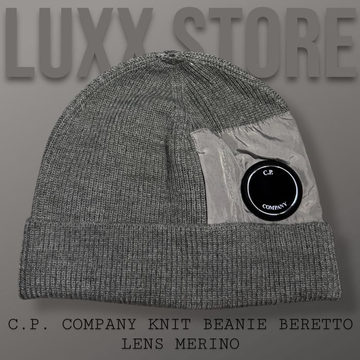 Шапка C.P. Company Lens Merino (cp, сп, сипи компани)