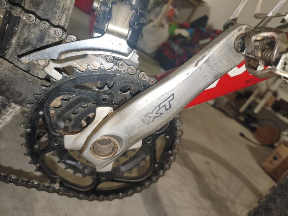 Bicicleta Rock Machine carbono roda 26'