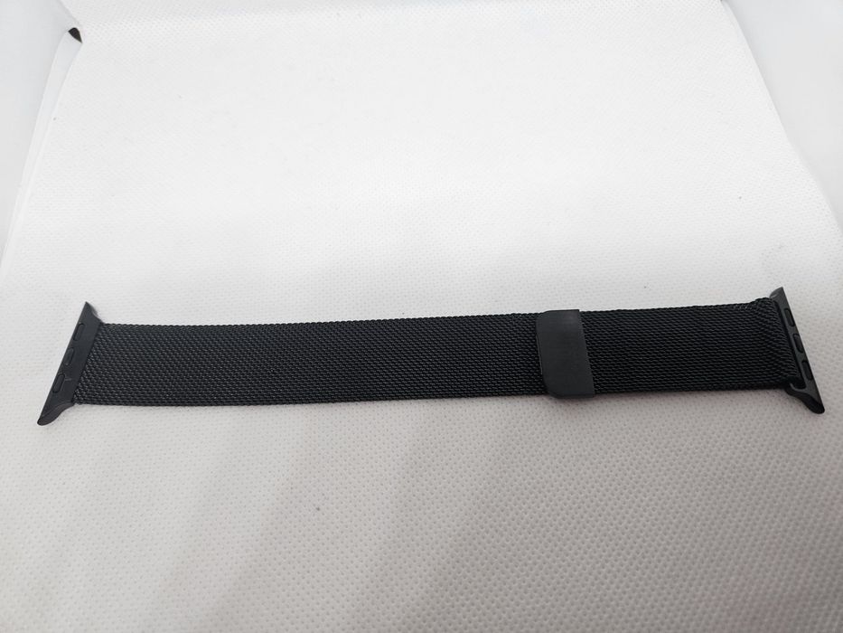 Pasek do Apple Watch 38/40/41/42 mm – metalowy mesh czarny – nowy