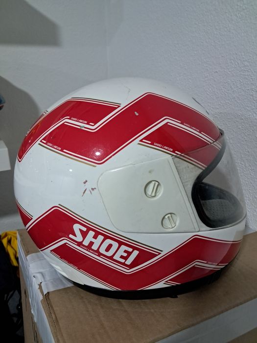Capacete Shoei replica Eddie Lawson