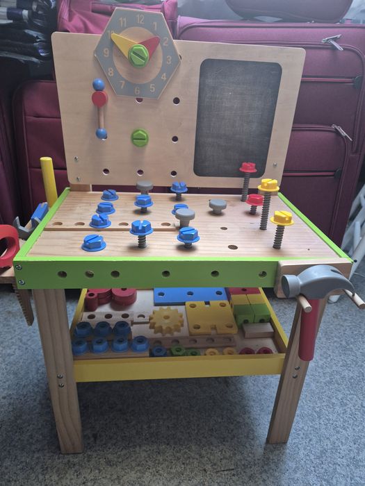 Drewniany warsztat dla dzieci