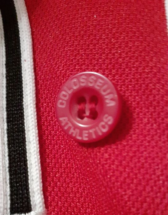 Мужская футболка поло Colosseum Athletics XL красного цвета