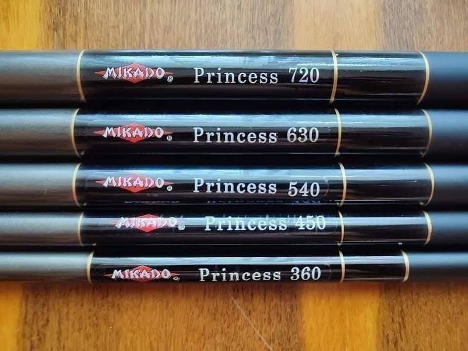 Акція!Махові вудилища "Джокер Mikado Princess" в розмірі 3,6м_7,2м