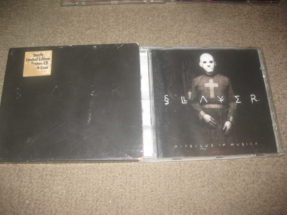 3 CDs dos "Slayer"
