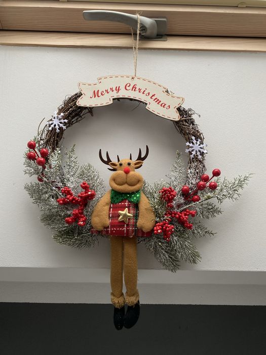 Wieniec na drzwi stroik