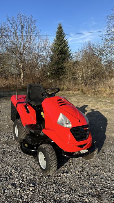 Kosiarka traktorek z koszem