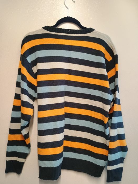 Sweter w paski XL męski