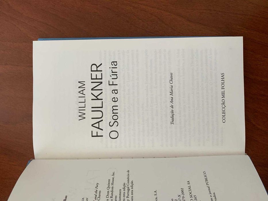 O Som e a Fúria - William Faulkner