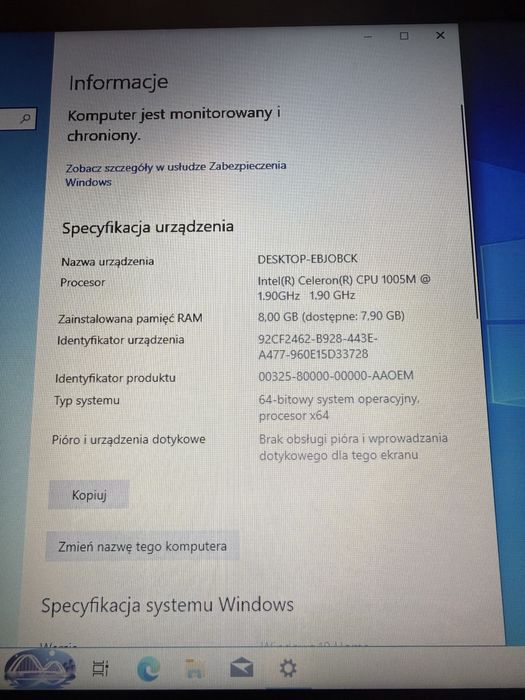 Lenovo G500s | 8GB RAM | Szybki dysk SSD 240GB | GT720M | Win 10