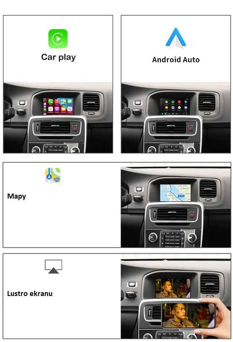 android auto carplay bpx VOLVO XC90  XC40  XC60  S90 S60  V90  V60