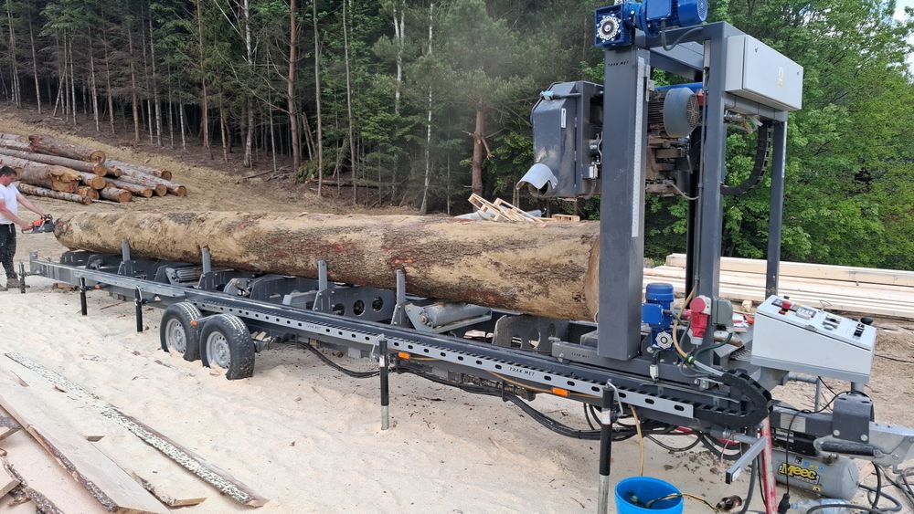 TARTAK MOBILNY, Hydrauliczny, Dojazd do Klienta