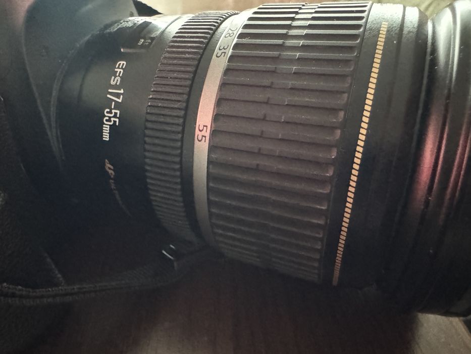 Canon 60D plus obiektyw Canon EFS 17-55 IS USM