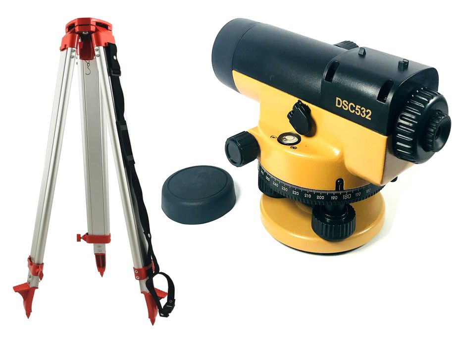 ZESTAW Niwelator optyczny x32 + statyw + łata 5m PRO