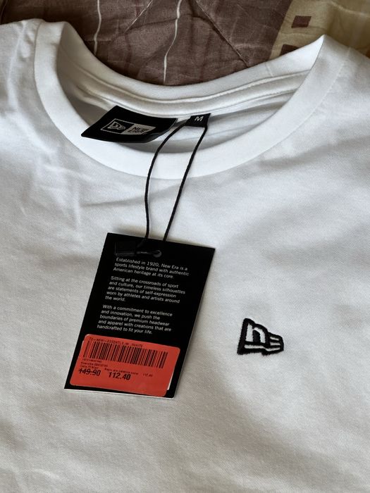 Koszulka New Era Cap biała M basic