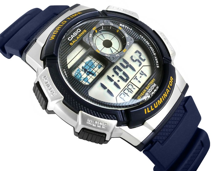 Zegarek Męski CASIO AE-1000W-2AVDF + BOX