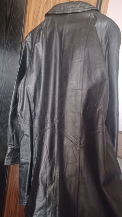 Skorzany plaszcz damski 3XL
