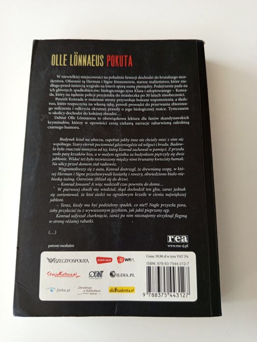 Książka Olle Lonnaeus Pokuta