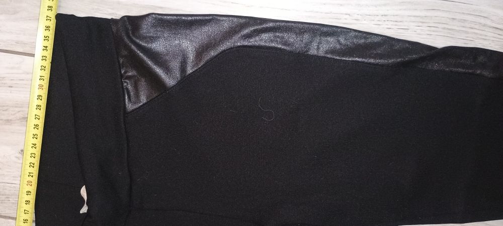 Spodnie legginsy z lampasami rozmiar M/L