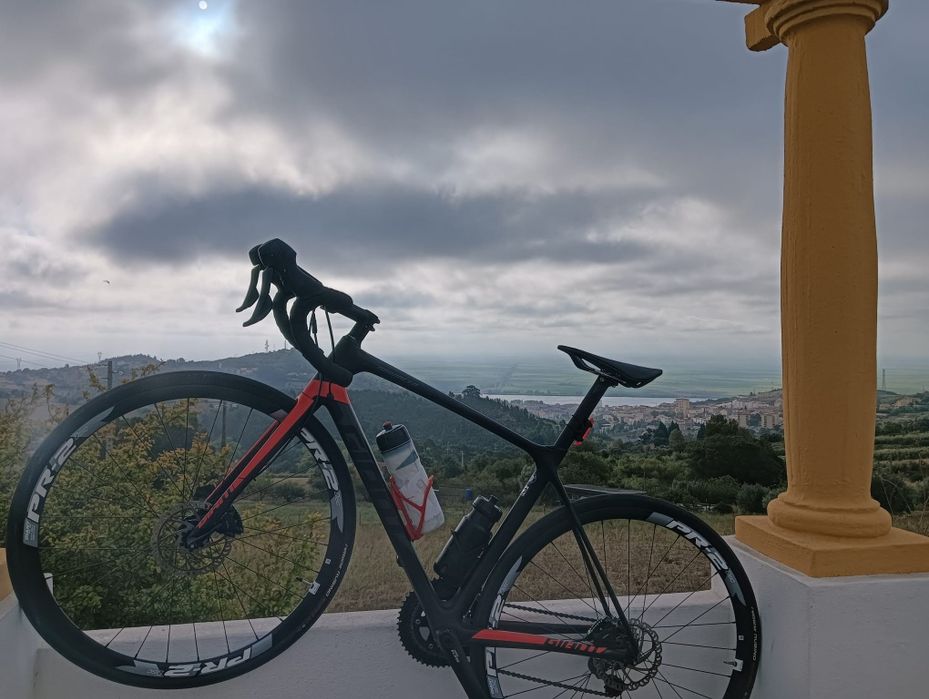 Bicicleta estrada Giant TCR carbono