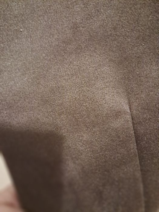 Spodnie brązowe sztuczny zamsz uni