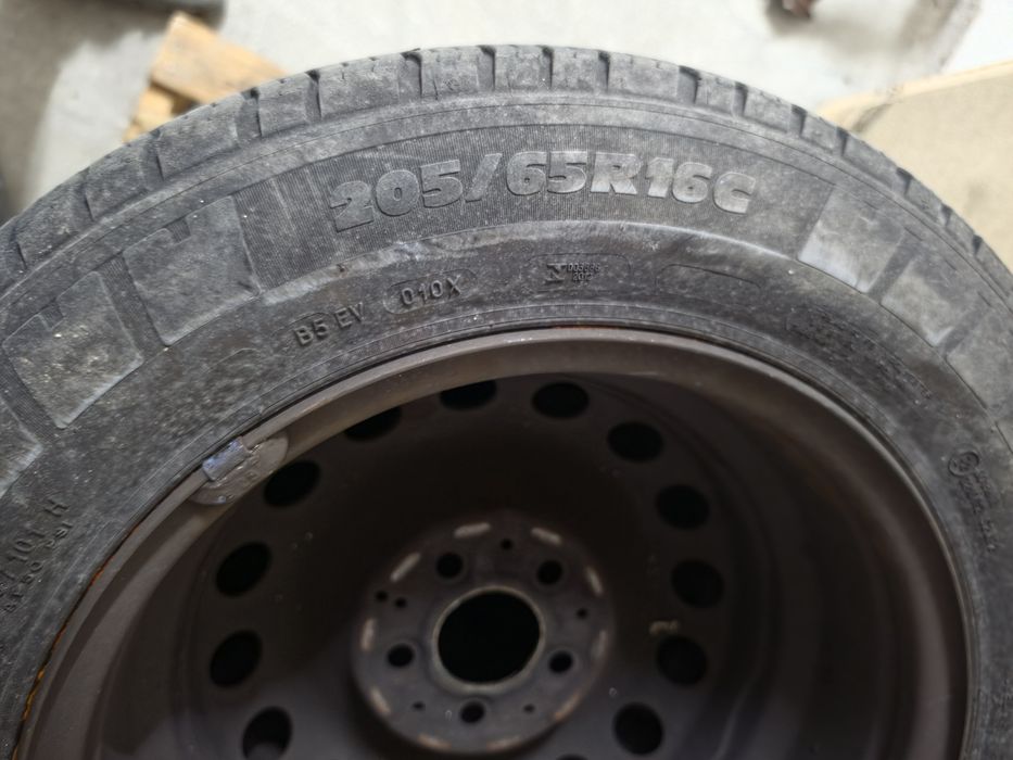 Jantes de ferro 16 mercedes-benz vito w447 com pneus