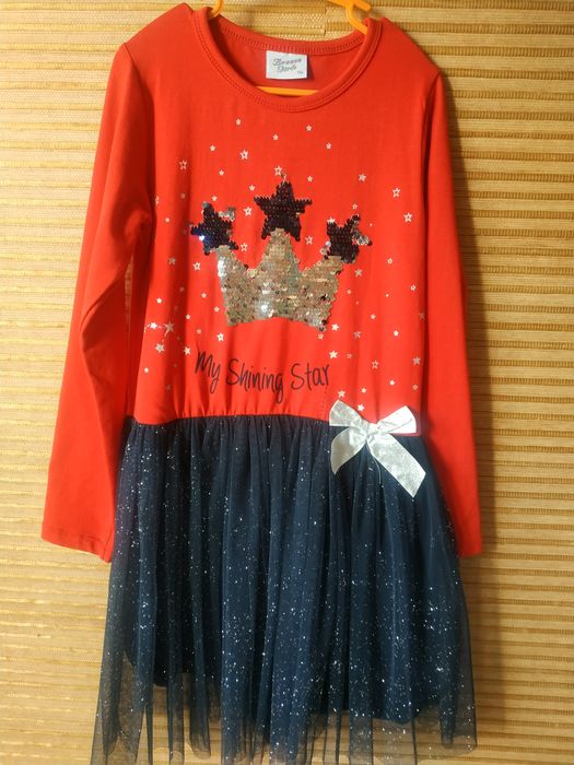 Плаття дитяче нарядне 134 Польща