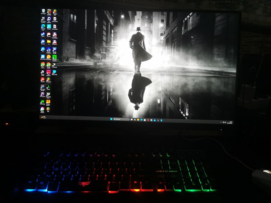 Troco setup gamer por mota elétrica