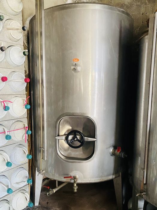 Cuba de vinho de 1500L em aço inoxidável