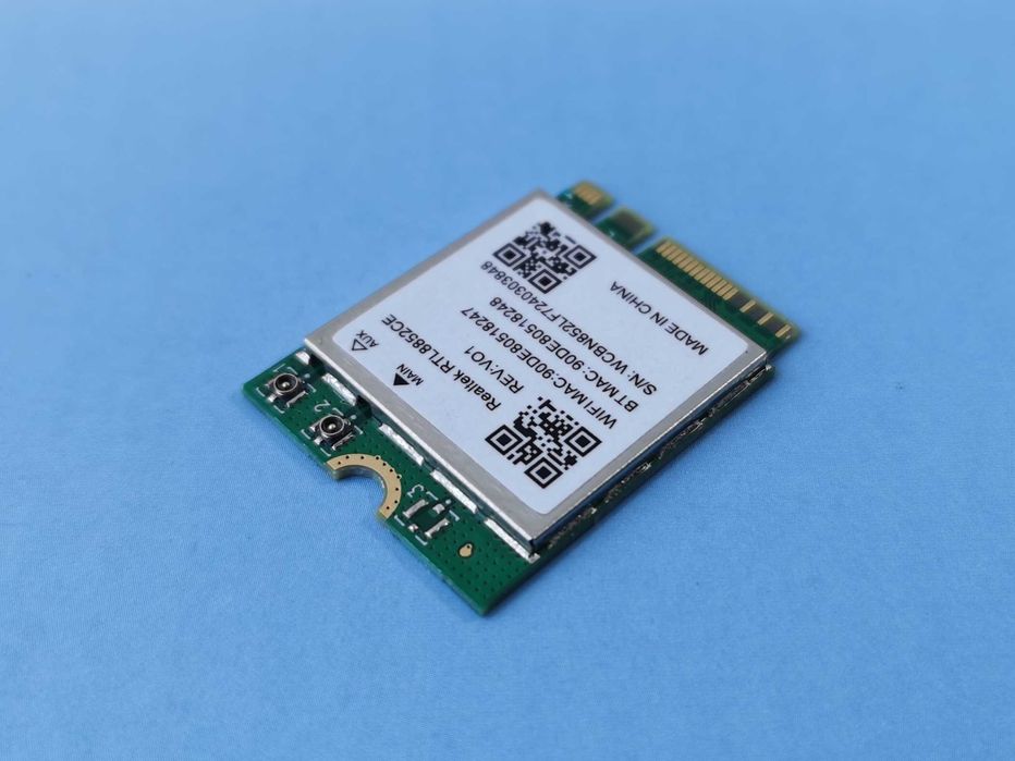 Realtek WiFi 6E + BT 5.4 (6Ghz, 160Mhz) - RTL8852ce