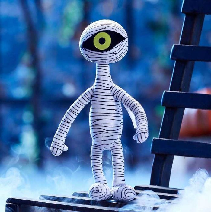 Maskotka mumia Disney Nightmare Before oko świecące w ciemności