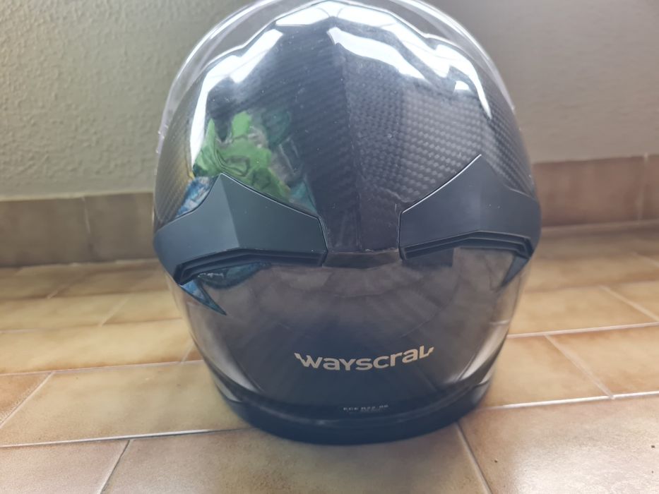 Capacete wayscral carbono