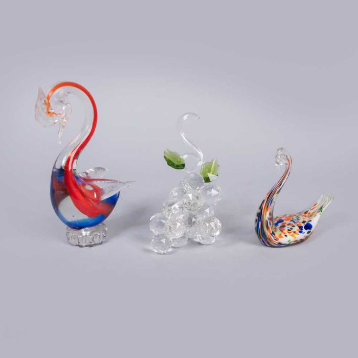 Escultura de Peixe em Vidro