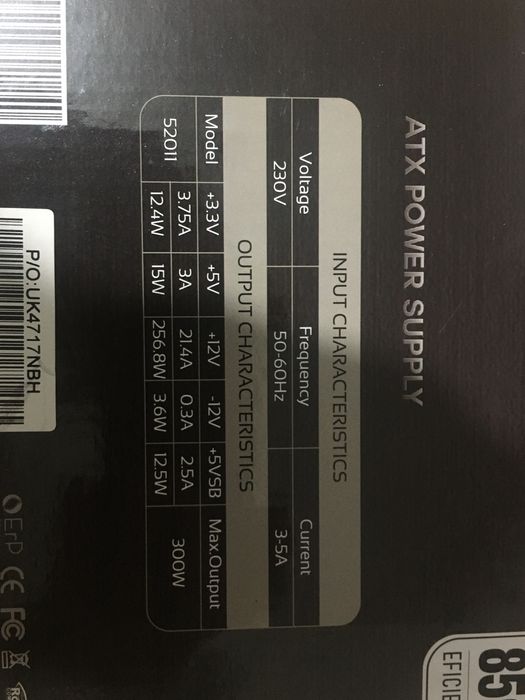 Fonte alimentacao para PC