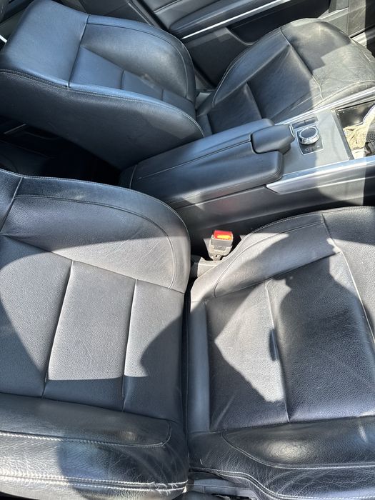 Шкіряний салон карти з сидіннями Mercedes W212 рестайл