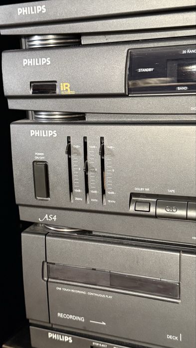 Aparelhagem Philips AS4 com colunas e comando64751822707714121