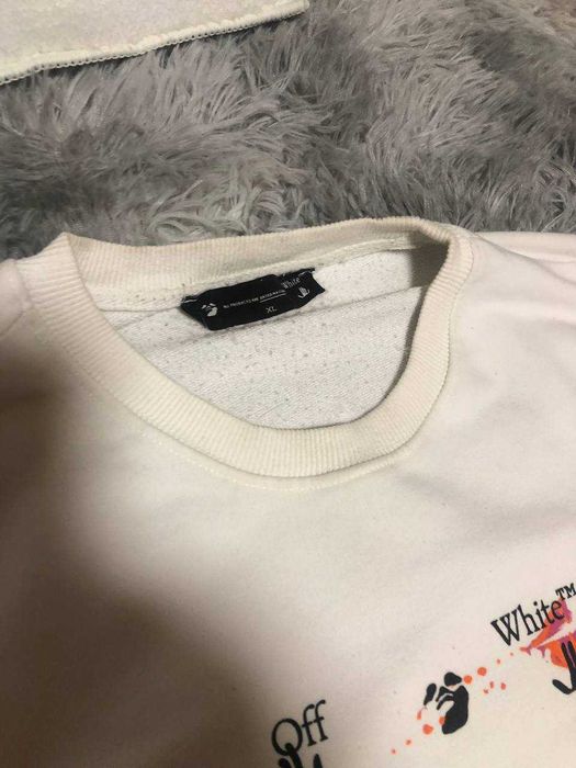 Світшот Off White / sweatshirt off white big logo dril drip